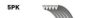 GATES 5PK1665 V-Ribbed Belts